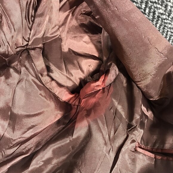 Harris Tweed Blazer Mens 42 Long Gray Herringbone Wool Sport Coat Made Scotland - Picture 2 of 16